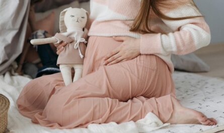 Photo by Pavel Danilyuk: https://www.pexels.com/photo/pregnant-woman-in-pink-skirt-touching-belly-7055915/