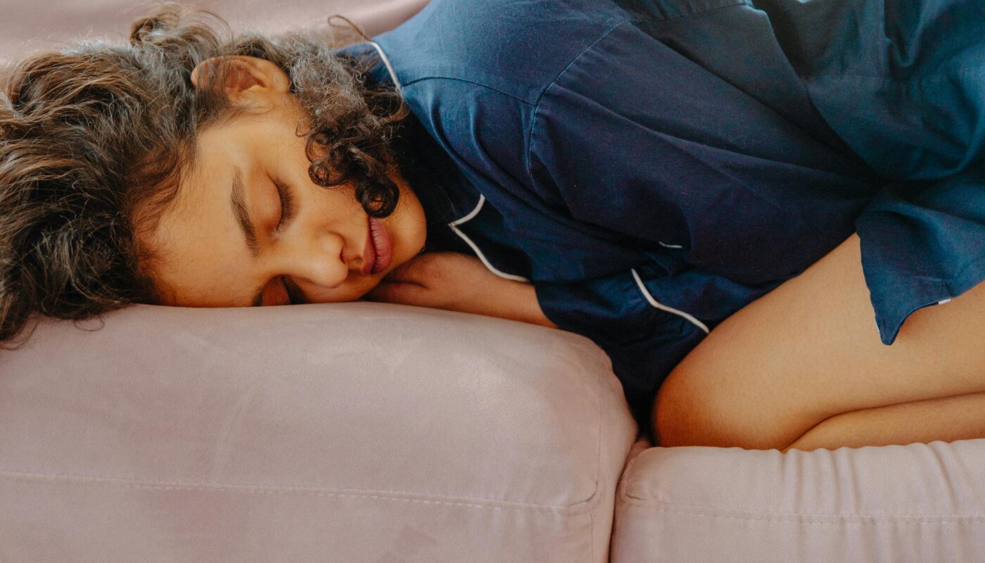 Photo by Polina Zimmerman: https://www.pexels.com/photo/woman-lying-on-couch-3958566/