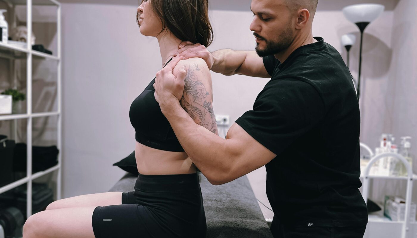Photo by Bulat843 🌙: https://www.pexels.com/photo/therapist-performing-shoulder-adjustment-in-clinic-30423030/