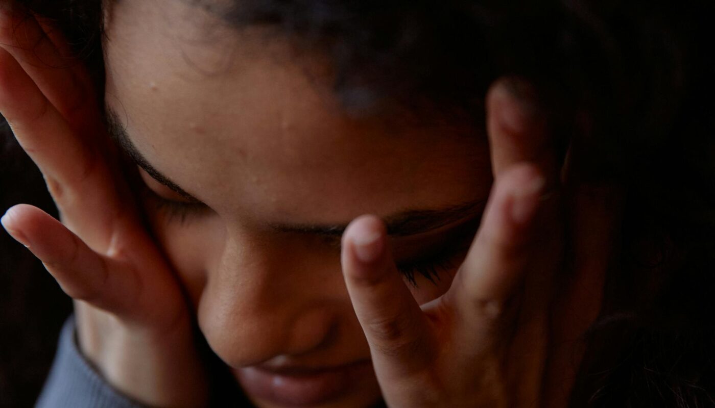 Photo by Darina Belonogova: https://www.pexels.com/photo/close-up-shot-of-a-woman-looking-depressed-7209114/