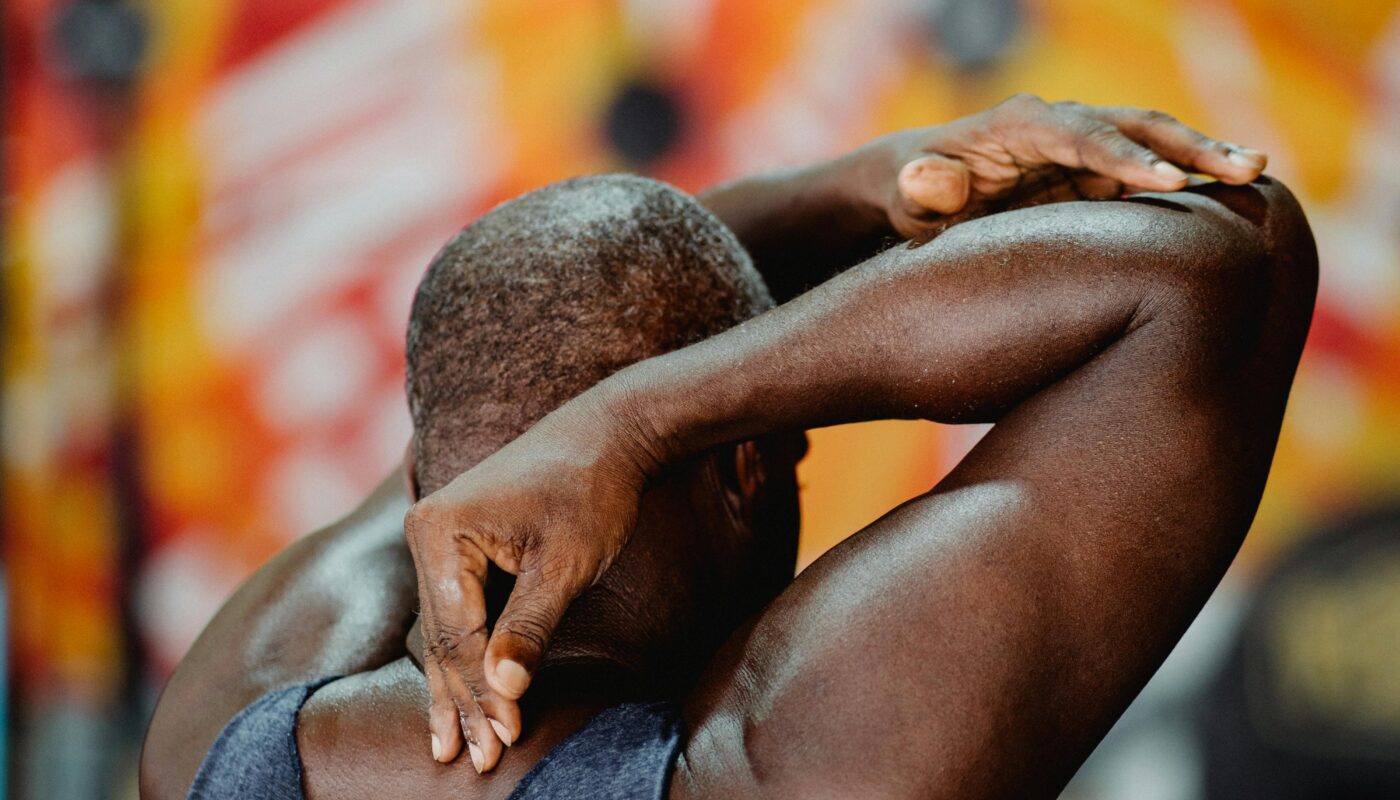Photo by Ketut Subiyanto: https://www.pexels.com/photo/shallow-focus-photo-of-man-stretching-4720259/