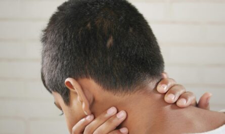 Photo by Towfiqu barbhuiya: https://www.pexels.com/photo/boy-in-white-shirt-holding-his-neck-13557587/