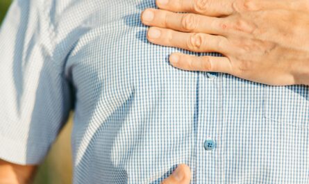 Photo by Anastasia Shuraeva: https://www.pexels.com/photo/man-holding-his-stomach-and-chest-8795387/