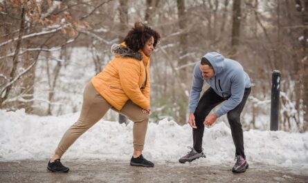 Photo by Julia Larson : https://www.pexels.com/photo/young-trainer-controlling-black-woman-in-doing-lunges-6455687/