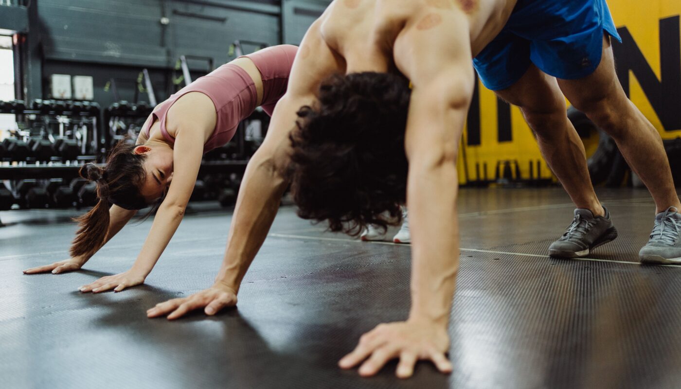 Photo by Ketut Subiyanto: https://www.pexels.com/photo/young-athletes-training-at-gym-4854296/