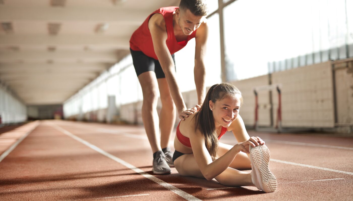 Photo by Andrea Piacquadio: https://www.pexels.com/photo/man-and-woman-doing-exercise-3760283/