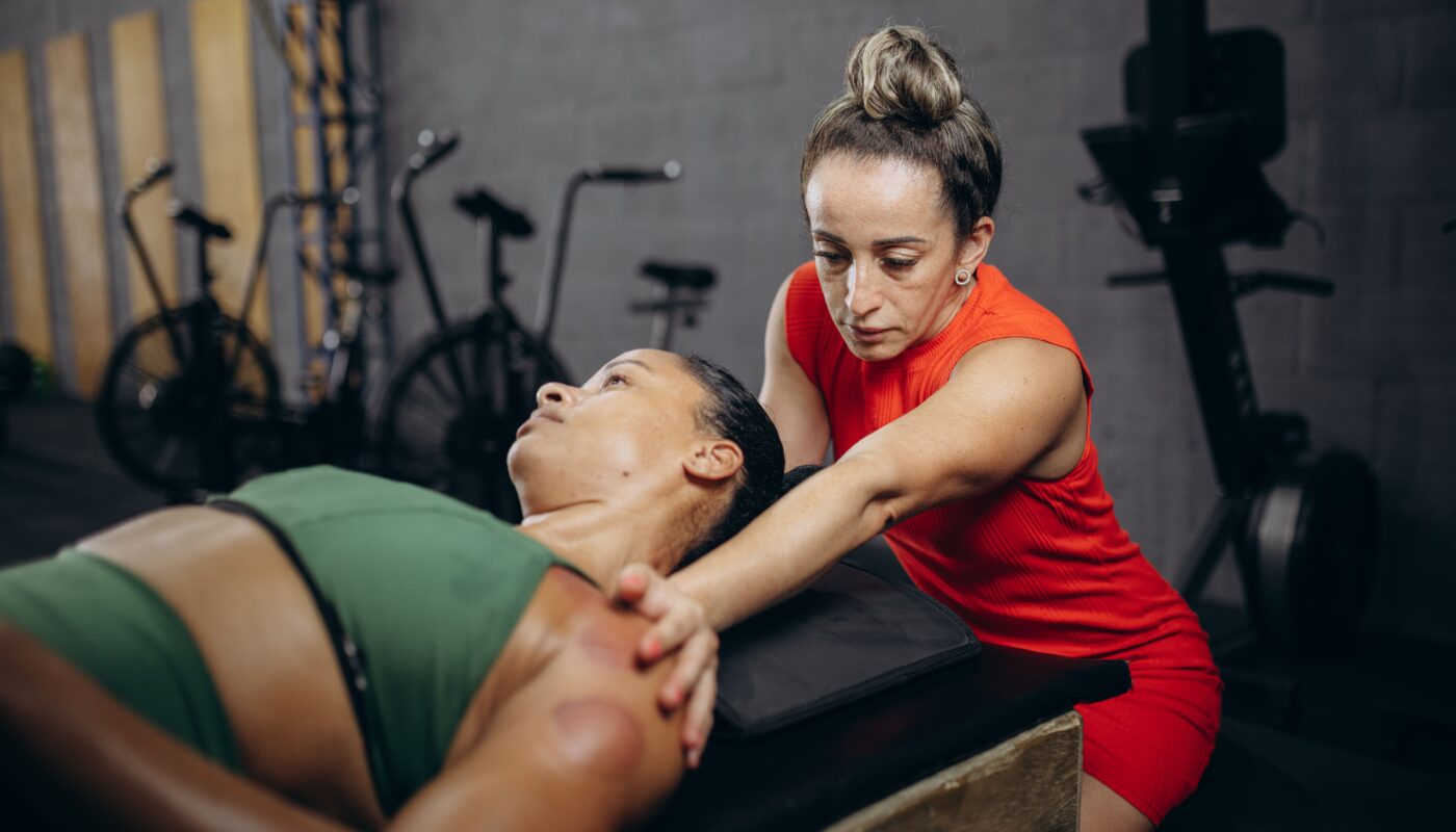 Photo by Jonathan Borba: https://www.pexels.com/photo/a-woman-is-doing-a-massage-on-a-man-27684617/