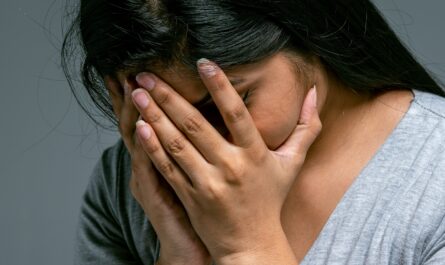 Photo by Ketut Subiyanto: https://www.pexels.com/photo/woman-hiding-her-face-in-hands-4584061/