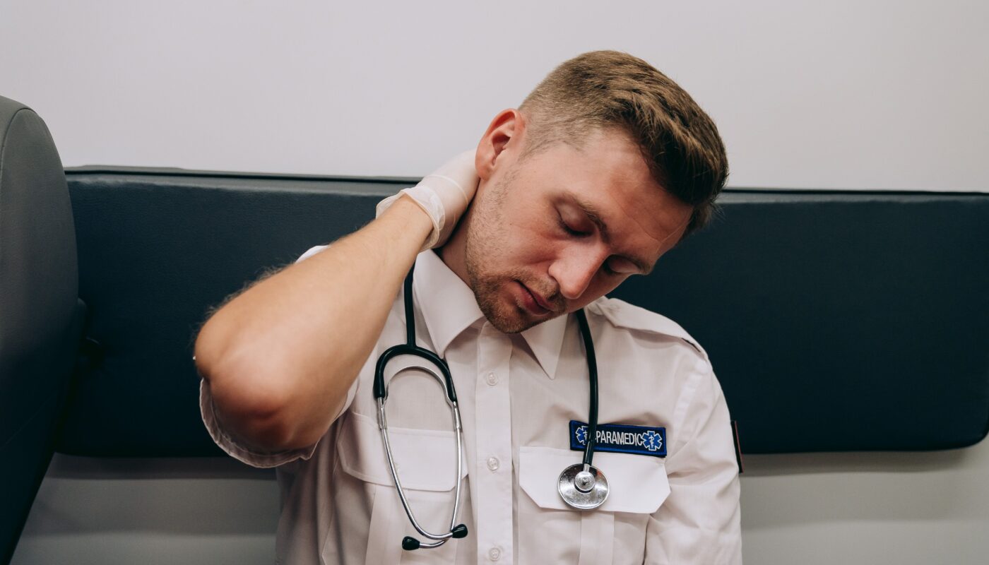 Photo by Mikhail Nilov: https://www.pexels.com/photo/man-resting-inside-a-vehicle-8942263/