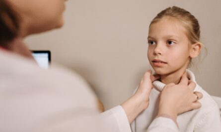Photo by Pavel Danilyuk: https://www.pexels.com/photo/doctor-checking-girl-s-throat-tonsils-by-touching-her-neck-5998452/